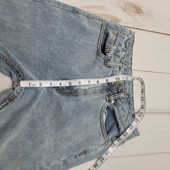 UNiF cheeky butt cut high rise jeans skinny tapered distressed ripped Twerk - Picture 5 of 9